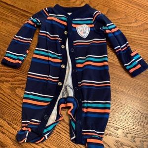 Carter newborn onesies FOotsie